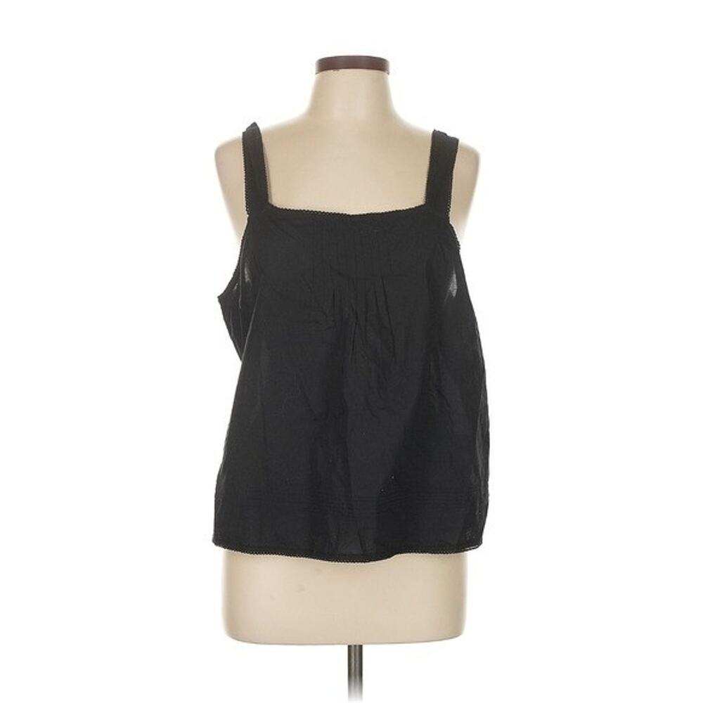Melrose and Market Short Sleeve‎ Black Blouse Size Small NWT